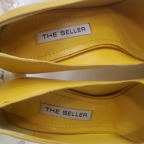The seller yellow heels sz 36 - Picture 2 of 7